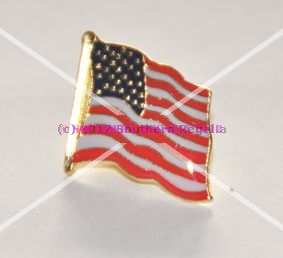 USA Stars & Stripes Flag Lapel Pin Badge